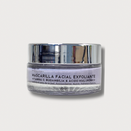 Mascarilla facial con Vitamina C