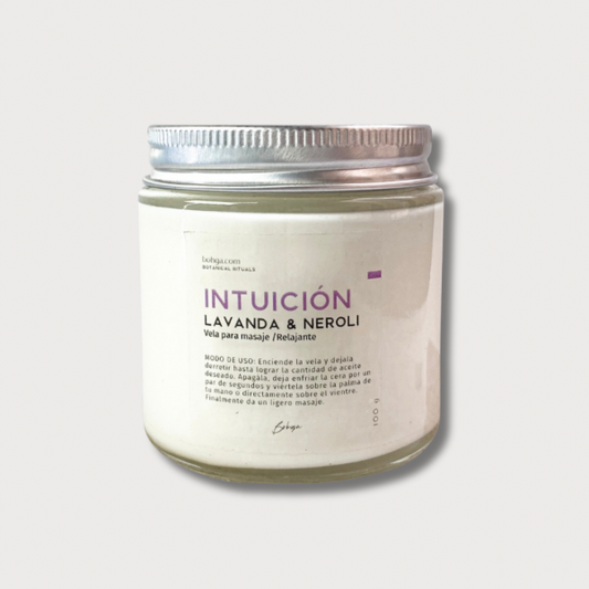 Vela para masaje relajante