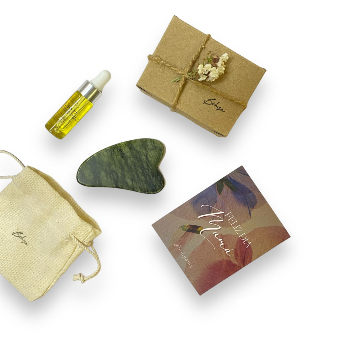 Kit “Gua Sha + Óleo 17”