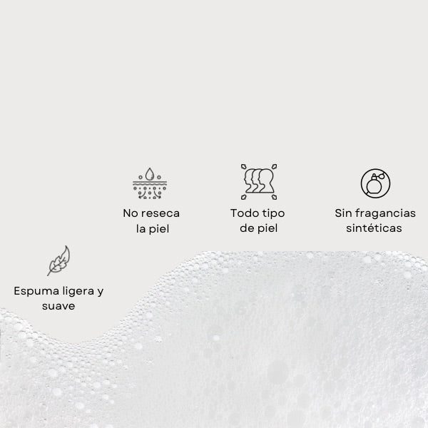 Jabón facial con carbón activado & axihuitl