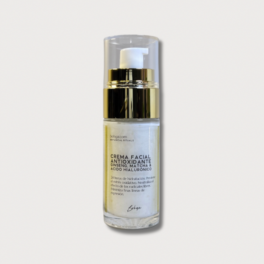 Crema facial antioxidante